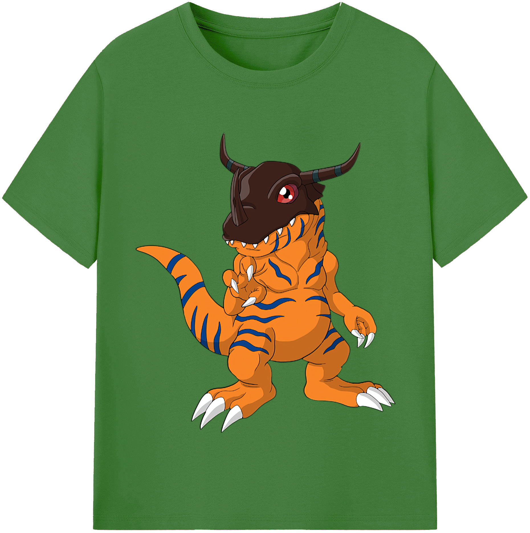 （画像用） Digimon デジタルモンスター/デジモン レディースカジュアルプリントTシャツ（綿100％）